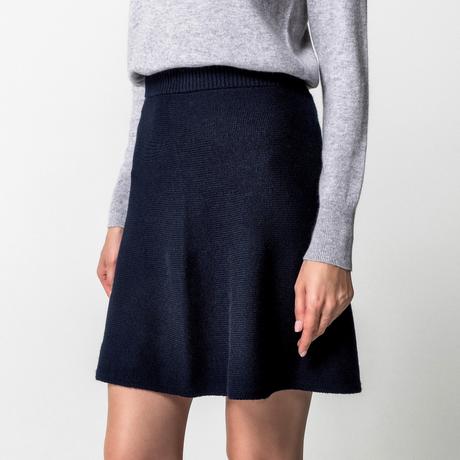 Manor Woman Gestrickter A-Linien Minirock  