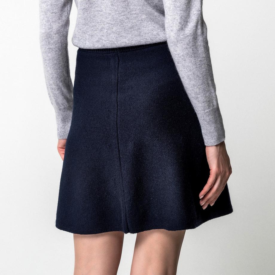 Manor Woman Minigonna a trapezio in maglia  