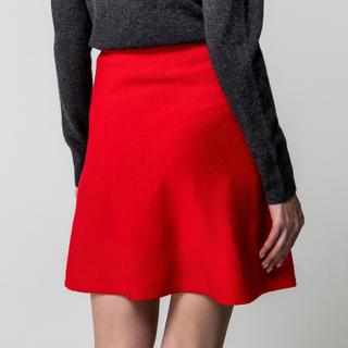 Manor Woman Gestrickter A-Linien Minirock  