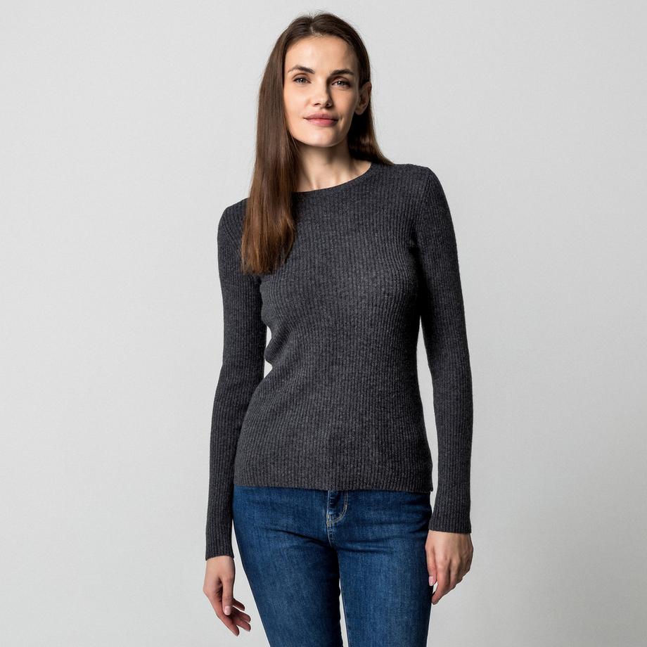 Manor Woman Cashmere Maglione a Coste  