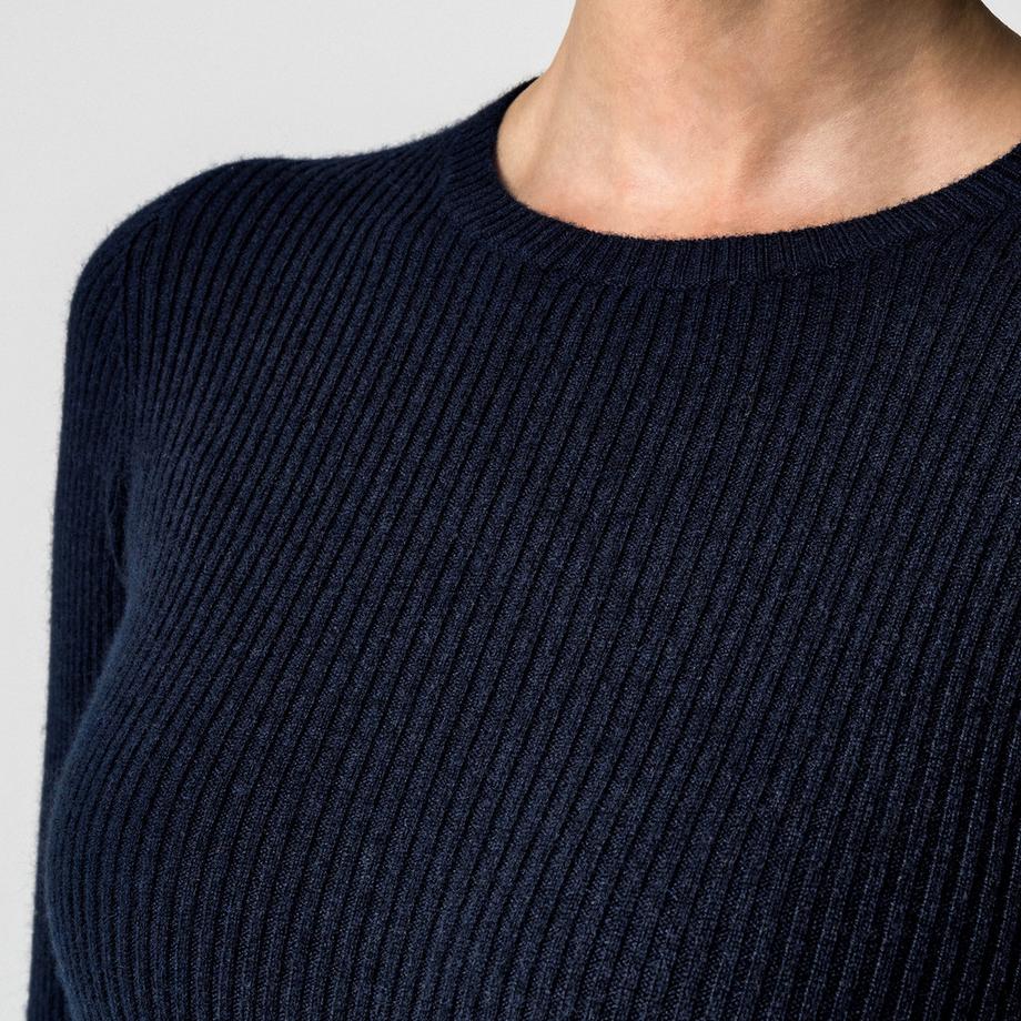 Manor Woman Cashmere Rippstrick Pullover  