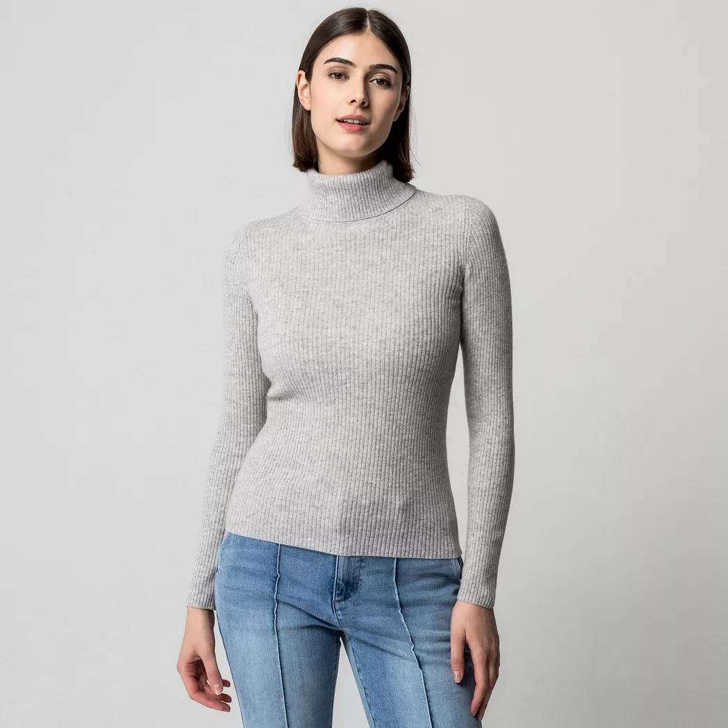 Manor Woman - Cashmere Pullover, für Damen, Perlgrau, Größe S