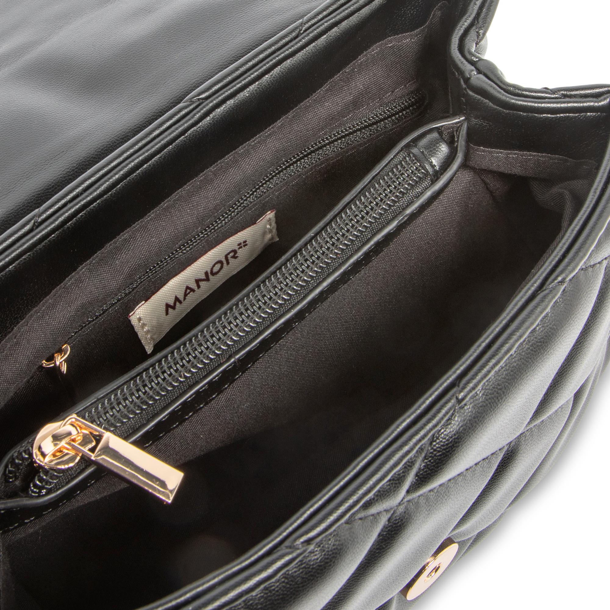 Manor Woman Borsa a tracolla trapuntata con catena  