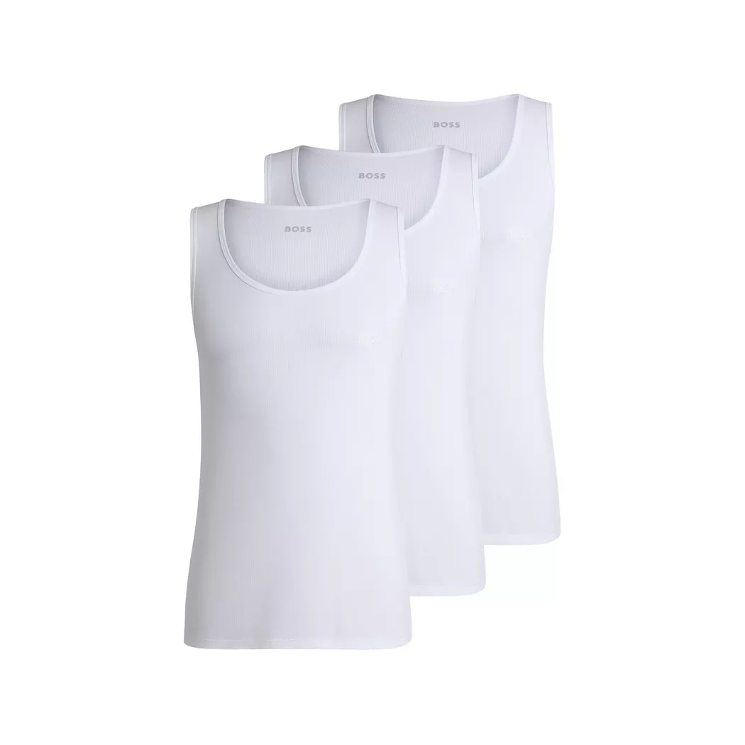 BOSS Unterhemd "Unterhemd TankTop3P RibClassic 3er Pack"