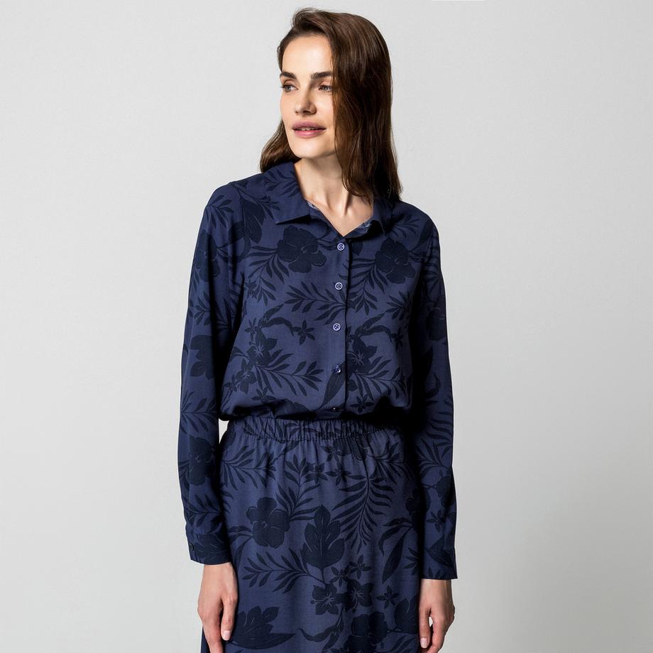 Manor Woman Chemisier Floral Manches Longues  