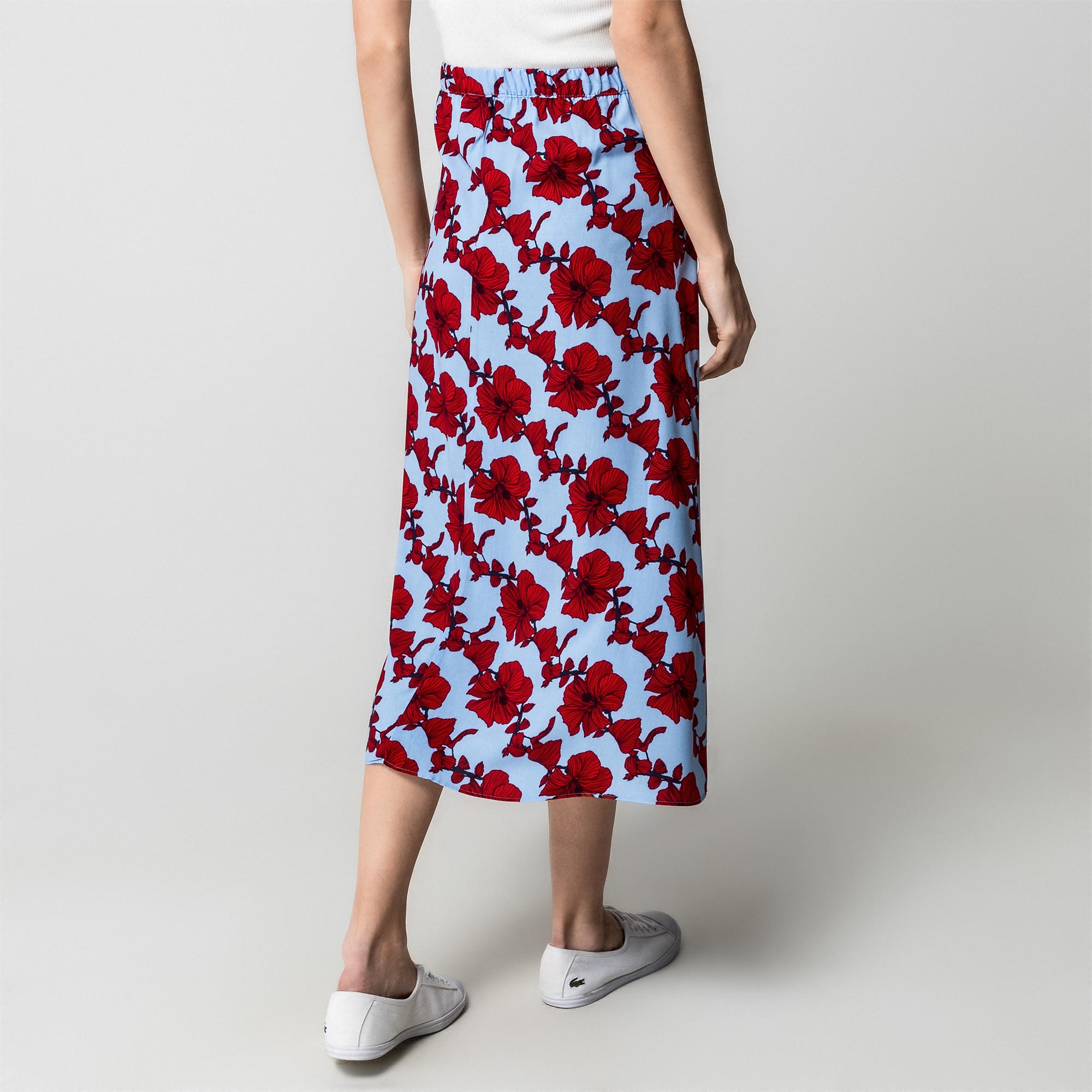 Manor Woman Freizeit Floral Muster Midirock  