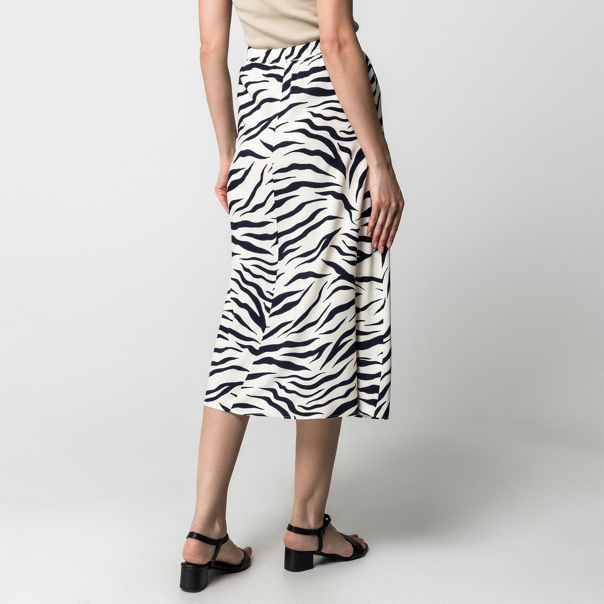 Manor Woman Freizeit Midirock Allover-Print  