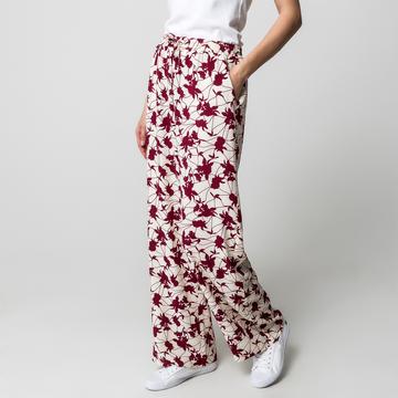 Pantaloni con elastico alla caviglia