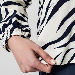 Manor Woman Camicetta Stampa Animalier Scollo a V  