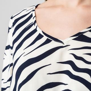 Manor Woman Camicetta Stampa Animalier Scollo a V  