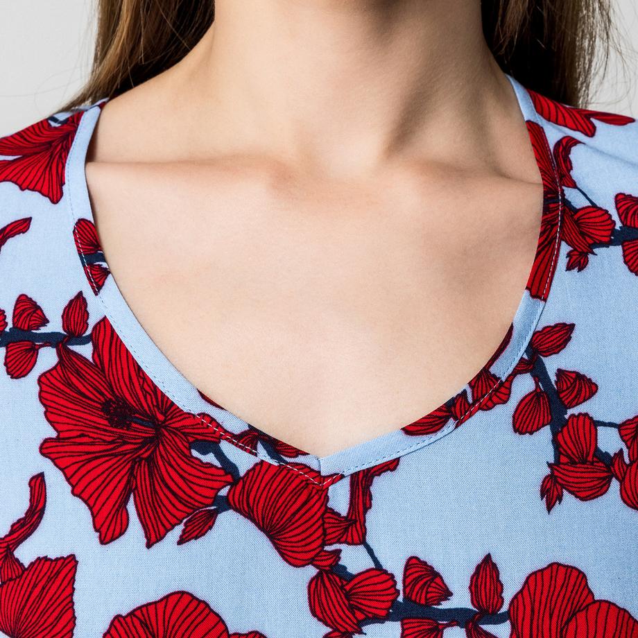 Manor Woman Geblümte Relaxed Loose Fit Bluse  