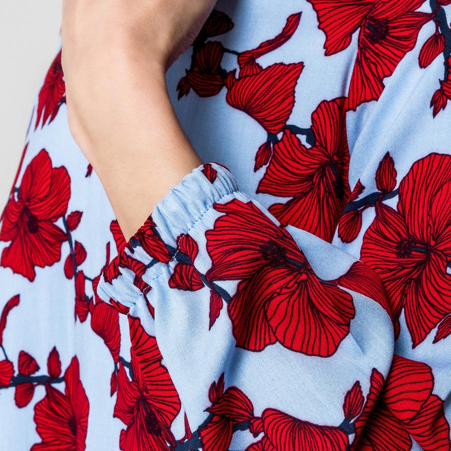 Manor Woman Geblümte Relaxed Loose Fit Bluse  