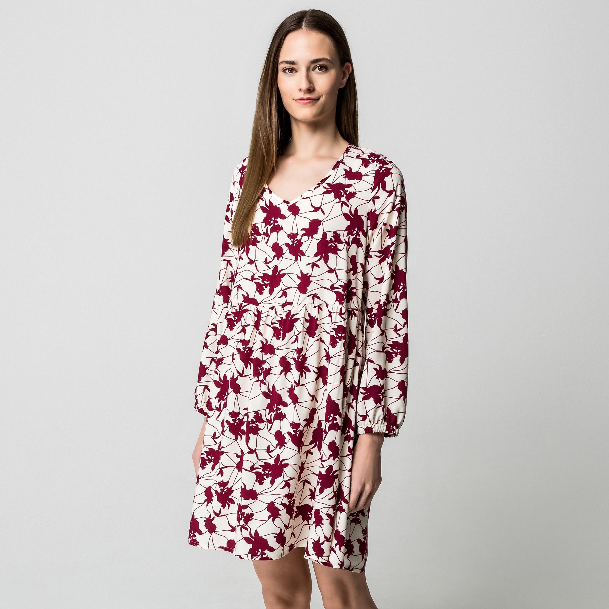 Manor Woman Freizeit V-Ausschnitt Langarmkleid  