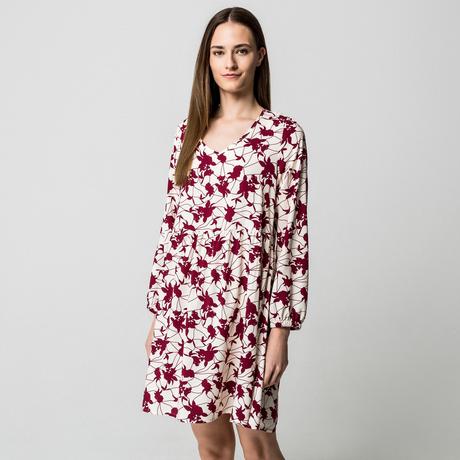 Manor Woman Freizeit V-Ausschnitt Langarmkleid  