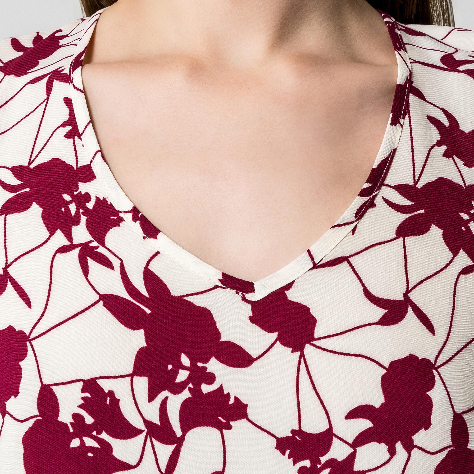 Manor Woman Freizeit V-Ausschnitt Langarmkleid  