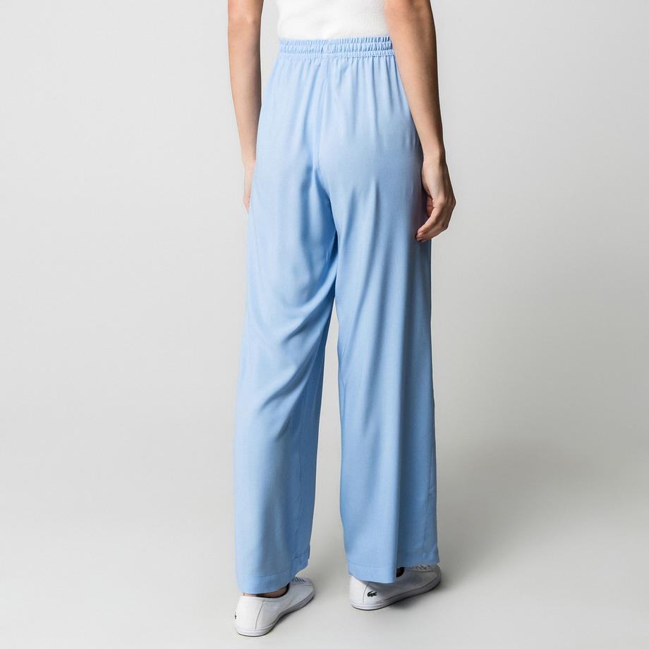 Manor Woman Pantaloni vita elasticizzata gamba larga  