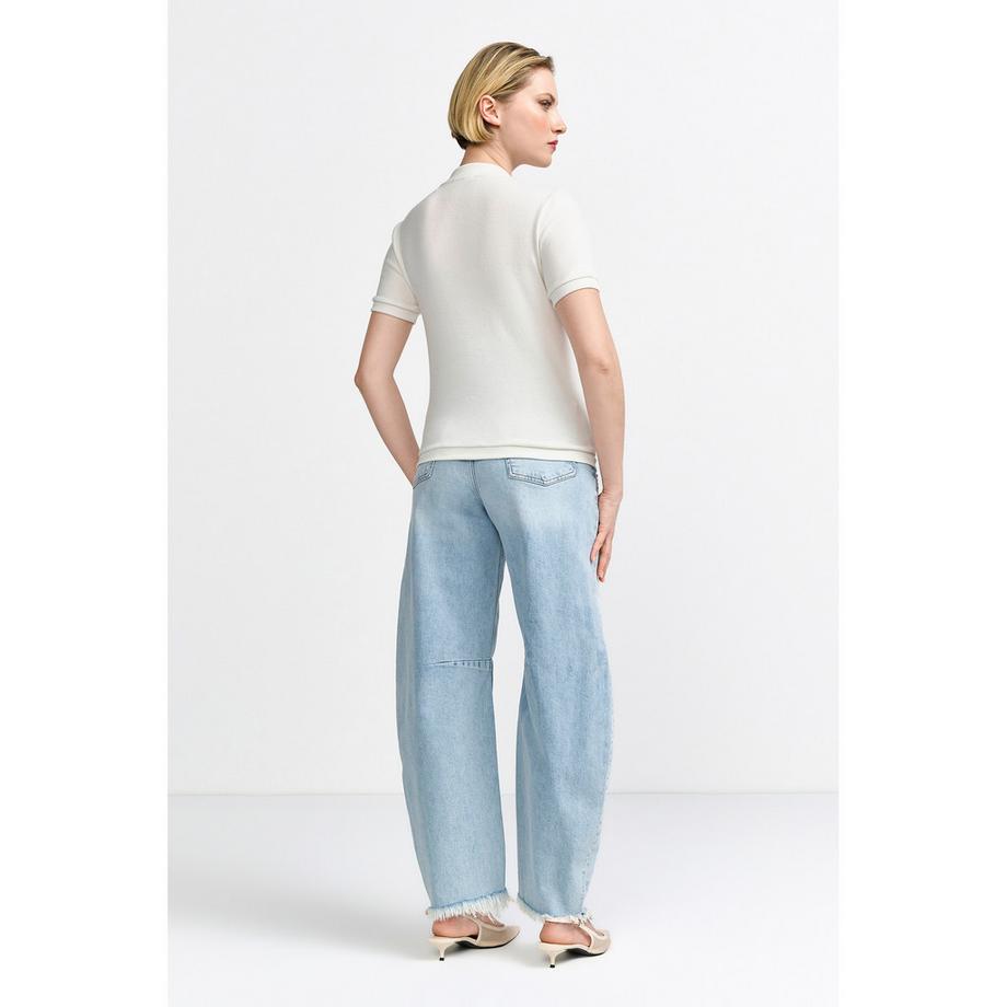 Rich & Royal Pullover avec applications florales  