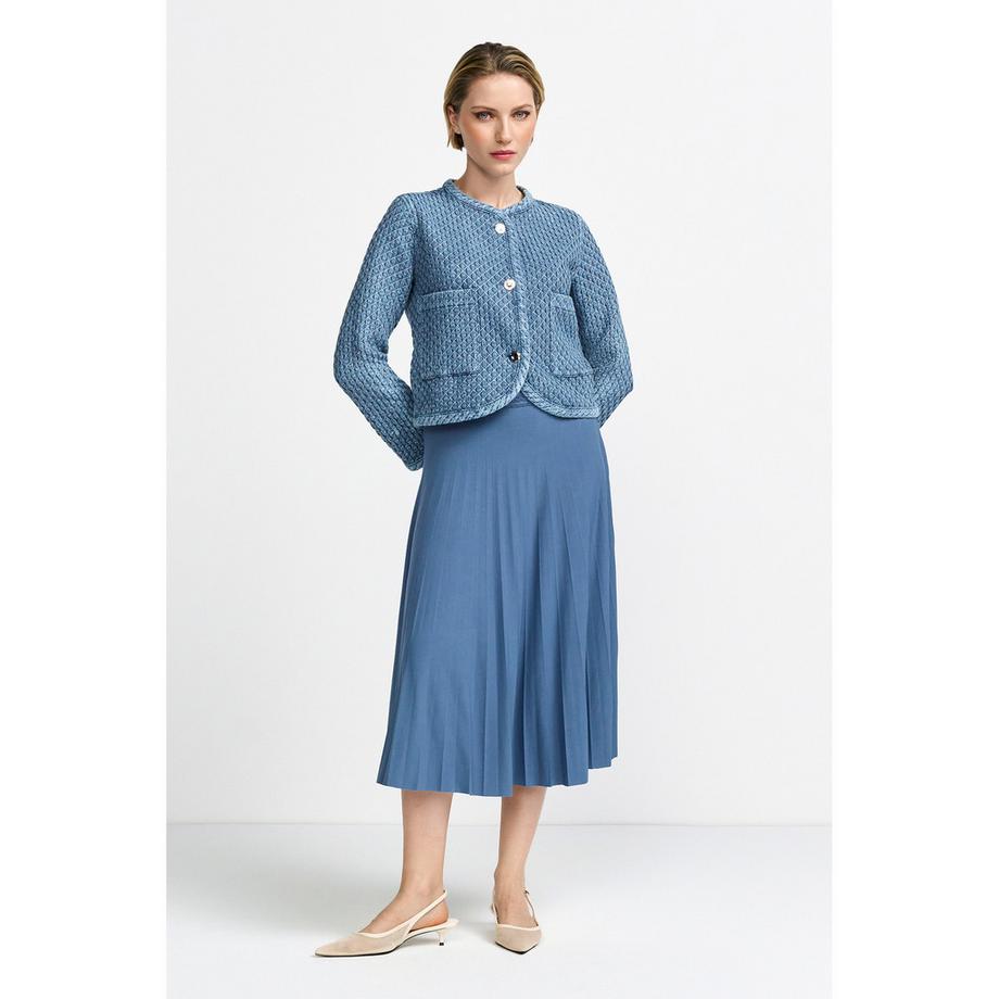 Rich & Royal Gonna Midi Plissettata  