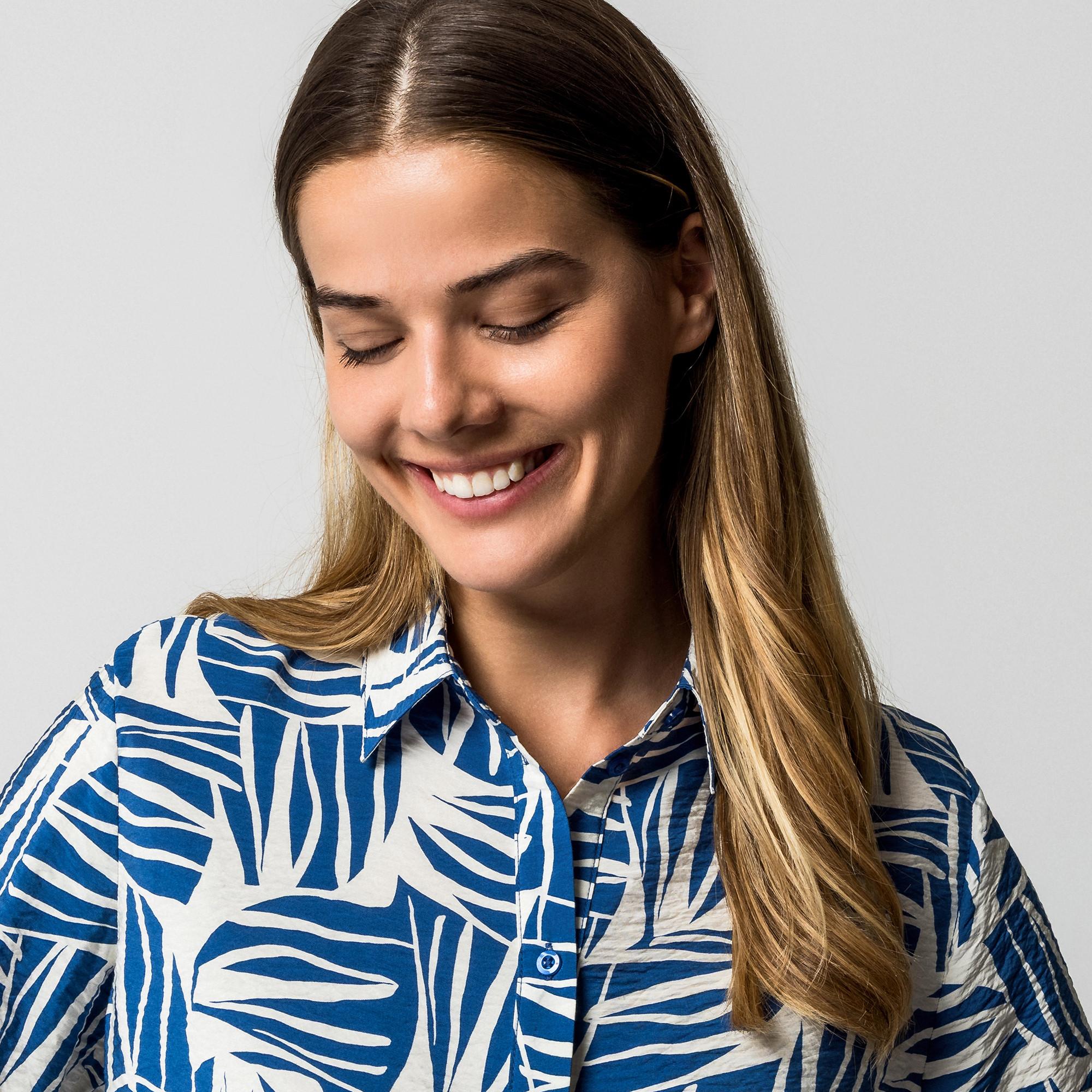 S. Oliver Red Label Chemisier Imprimé Graphique Coupe Relax  