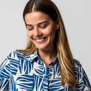 S. Oliver Red Label Chemisier Imprimé Graphique Coupe Relax  