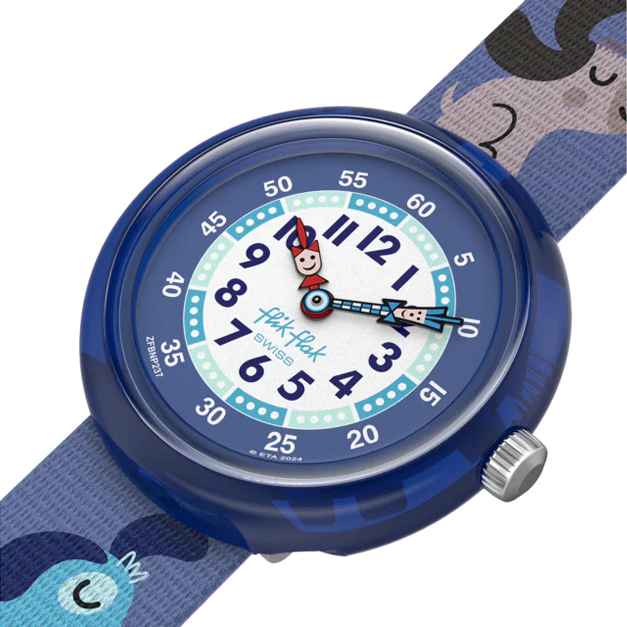 flik-flak CUTIE PUPPY Horloge analogique 