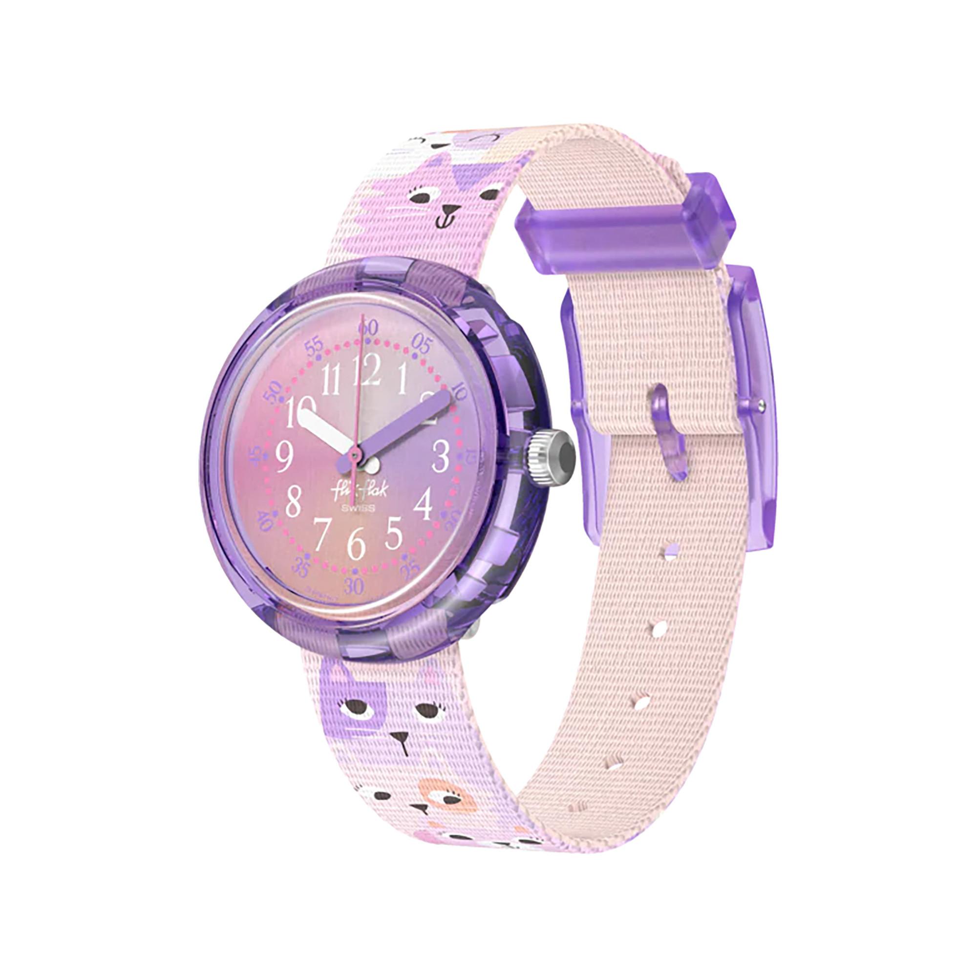 flik-flak CUTIE KITTY Horloge analogique 