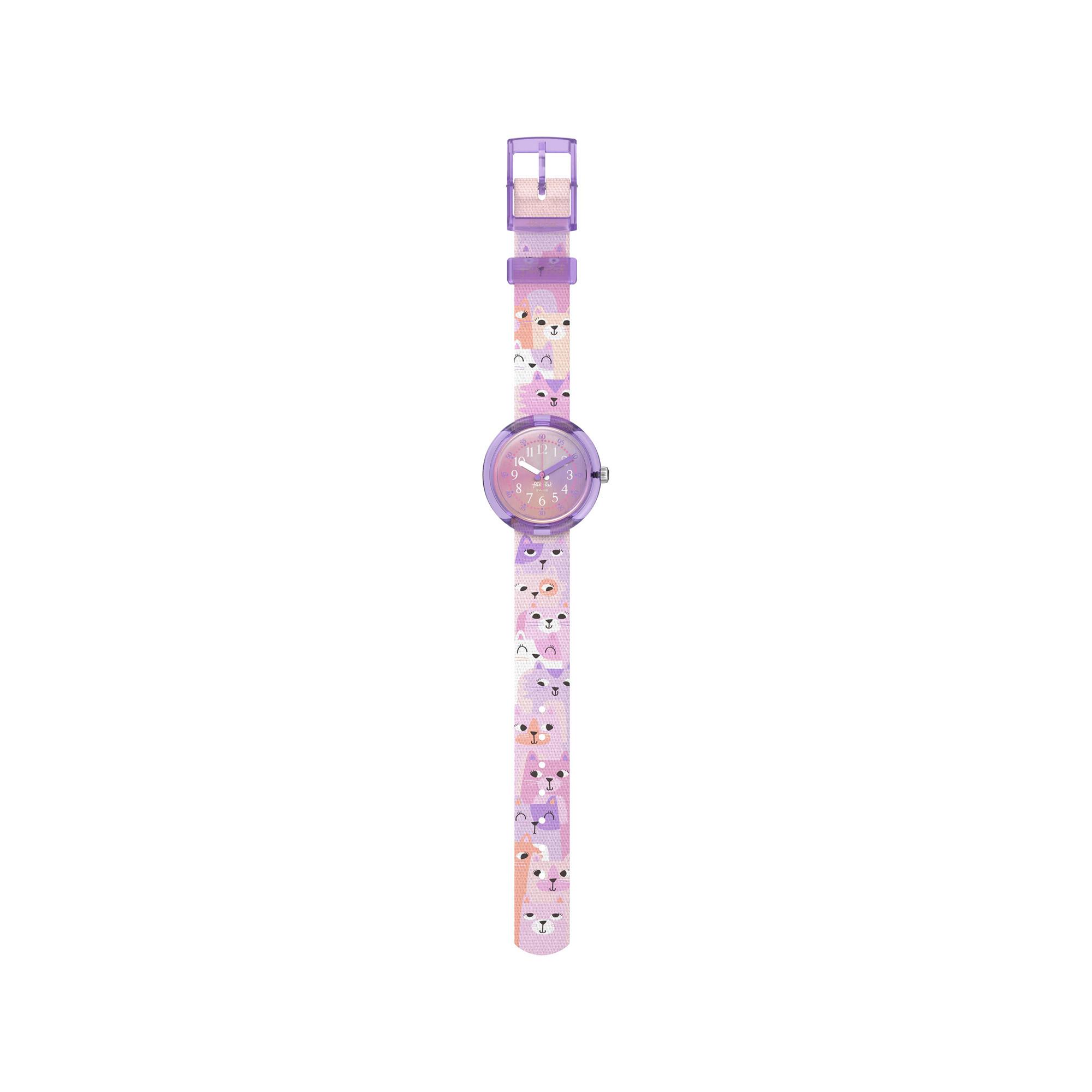 flik-flak CUTIE KITTY Horloge analogique 