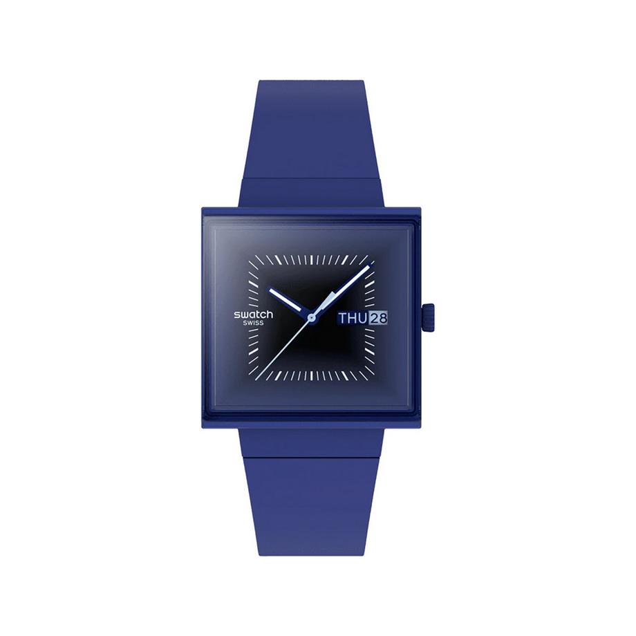 swatch WHAT IF...SQUARELY BLACKLIGHT Orologio analogico 