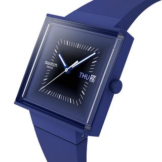 swatch WHAT IF...SQUARELY BLACKLIGHT Analoguhr 