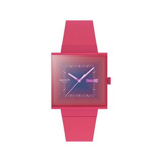 swatch WHAT IF...SQUARELY BERRY Analoguhr 