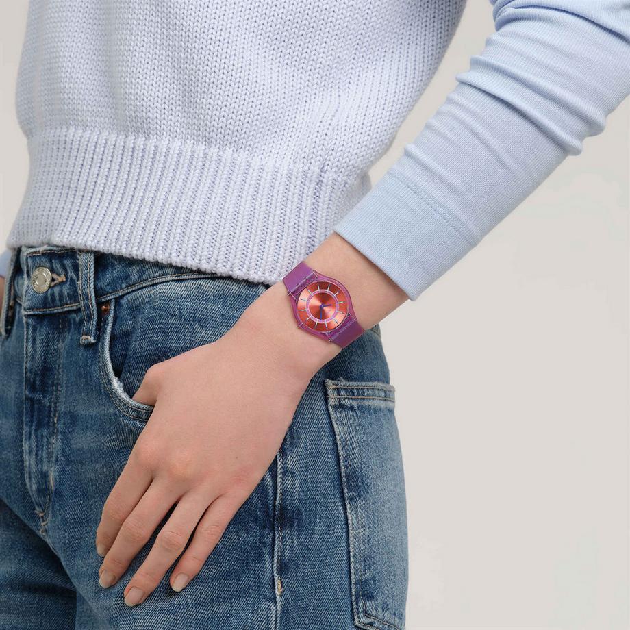 swatch SWEET STRAWBERRY DREAM Analoguhr 