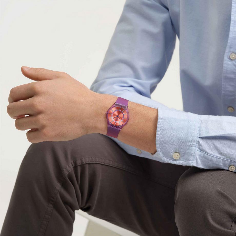 swatch SWEET STRAWBERRY DREAM Analoguhr 