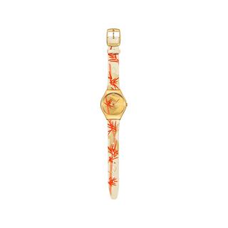 swatch GOLDEN RED BAMBOO Analoguhr 