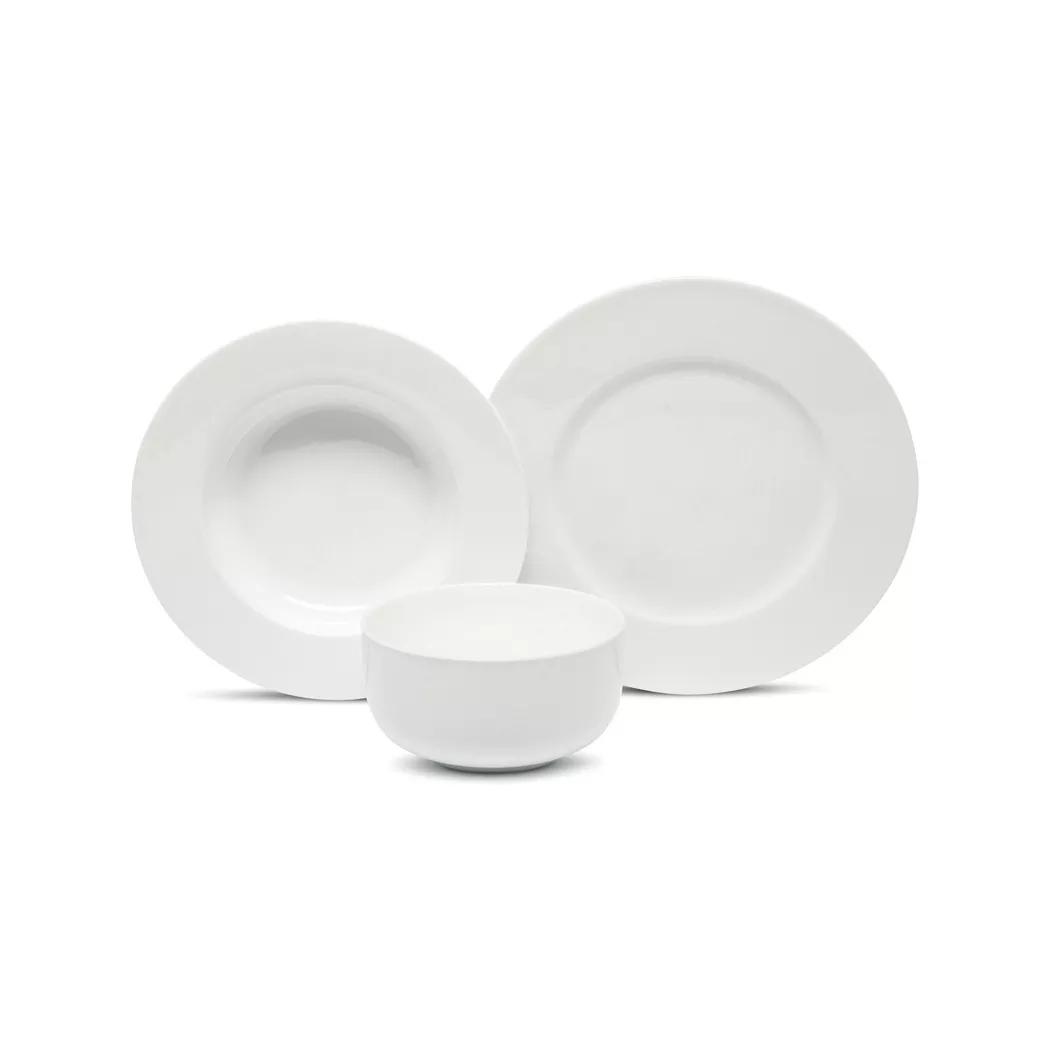Manor - Dinnerset, 12-teilig, Set, Weiss