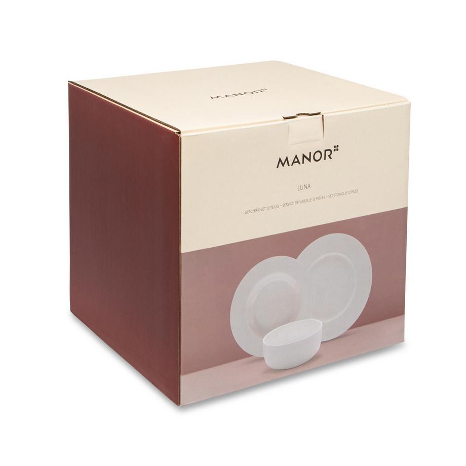 Manor Dinnerset, 12-teilig Luna 