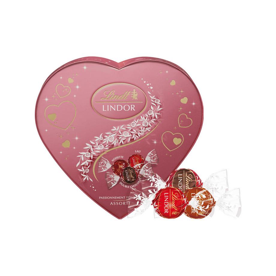 Lindor Herz Rosa Assortiert