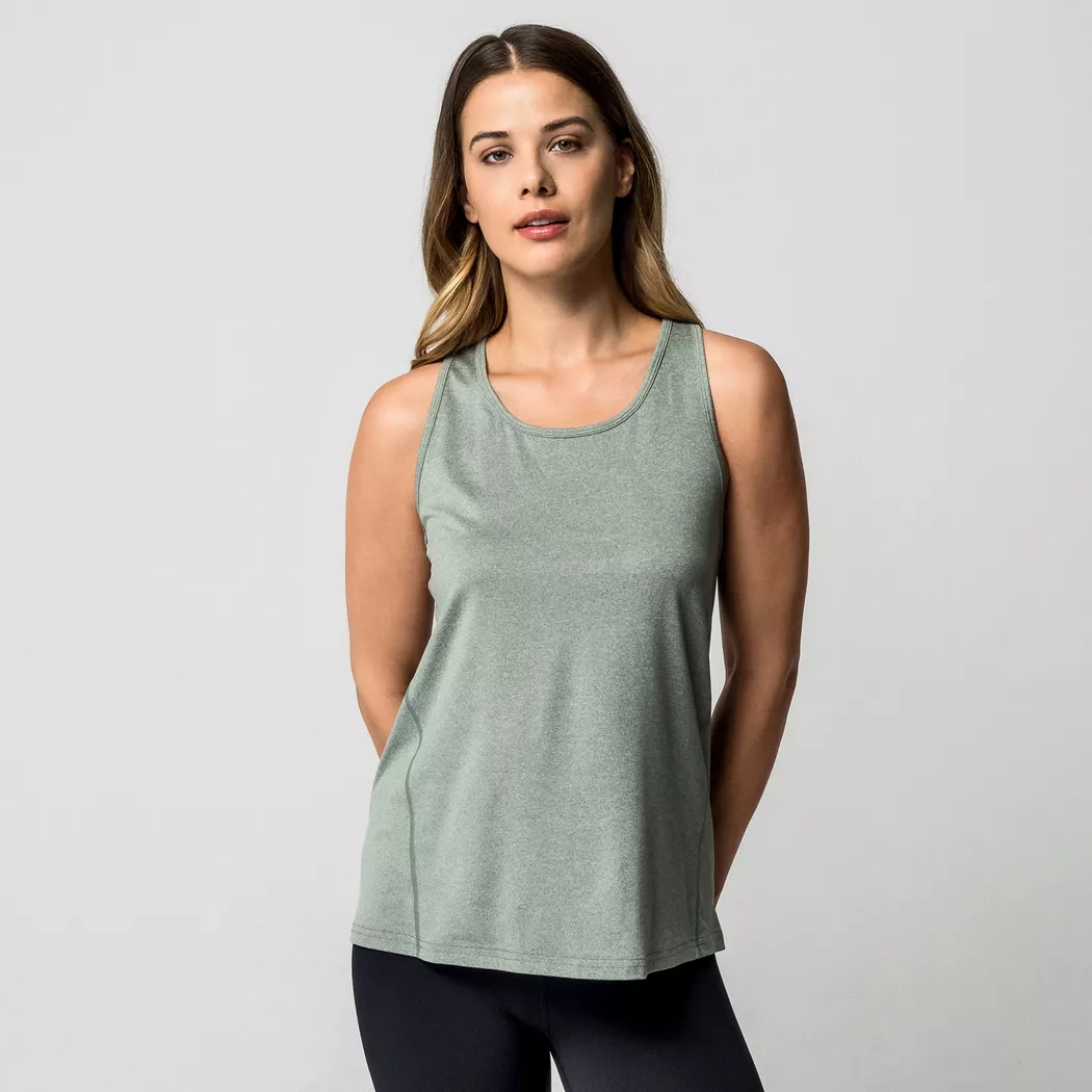 Manor Sport - T-Shirt, kurzarm, für Damen, Pastellgrün, Größe XL