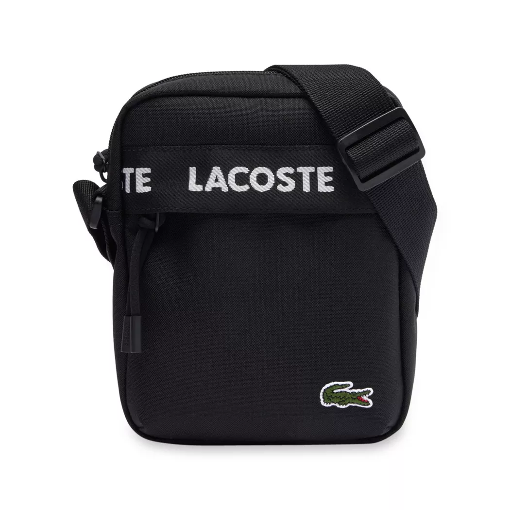 Lacoste - Umhängetasche, für Herren, Black, Größe ONESIZE