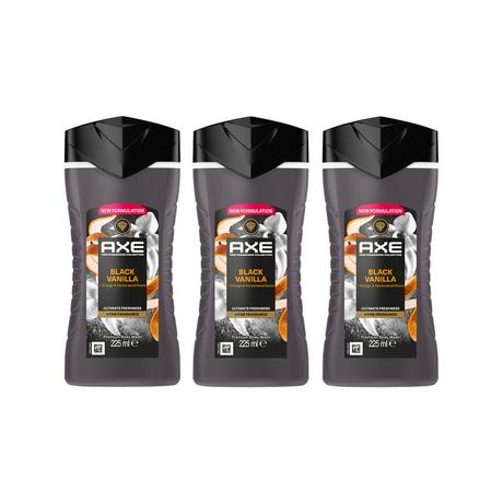 AXE  Gel douche Black Vanilla Trio 