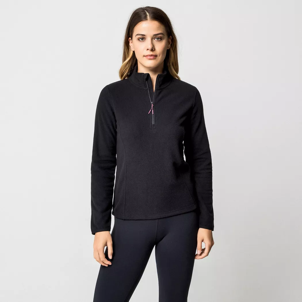 Manor Sport - Trekkingpullover, für Damen, Black, Größe S