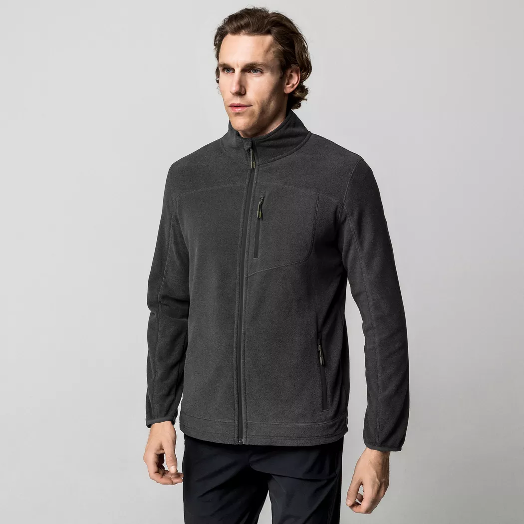 Manor Sport - Fleecejacke, für Herren, Black, Größe L