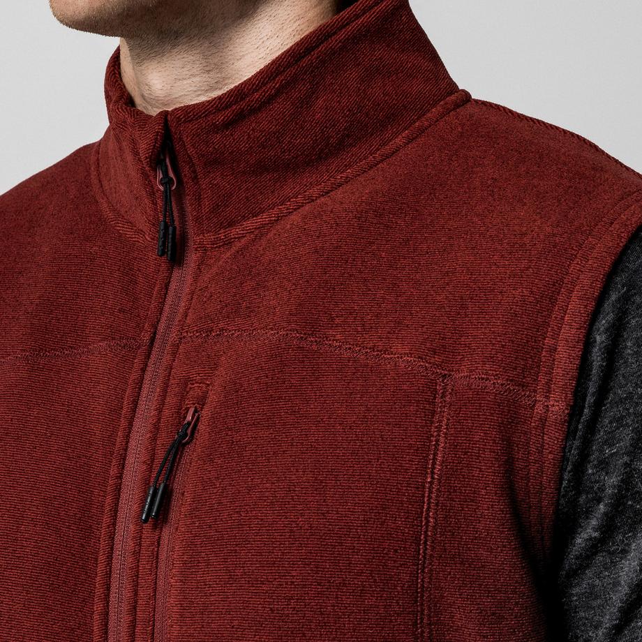 Manor Sport Fleece Veste Zip Gilet con cerniera 