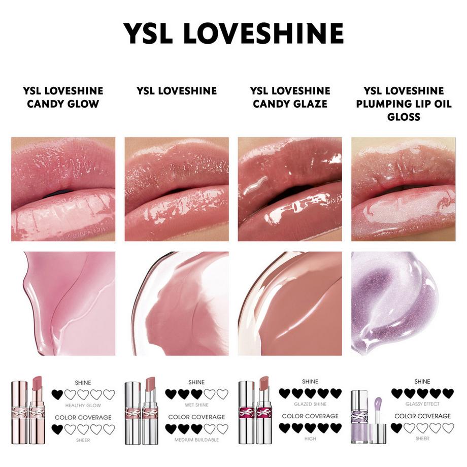 YSL  Loveshine Plumping Lip Oil Gloss 