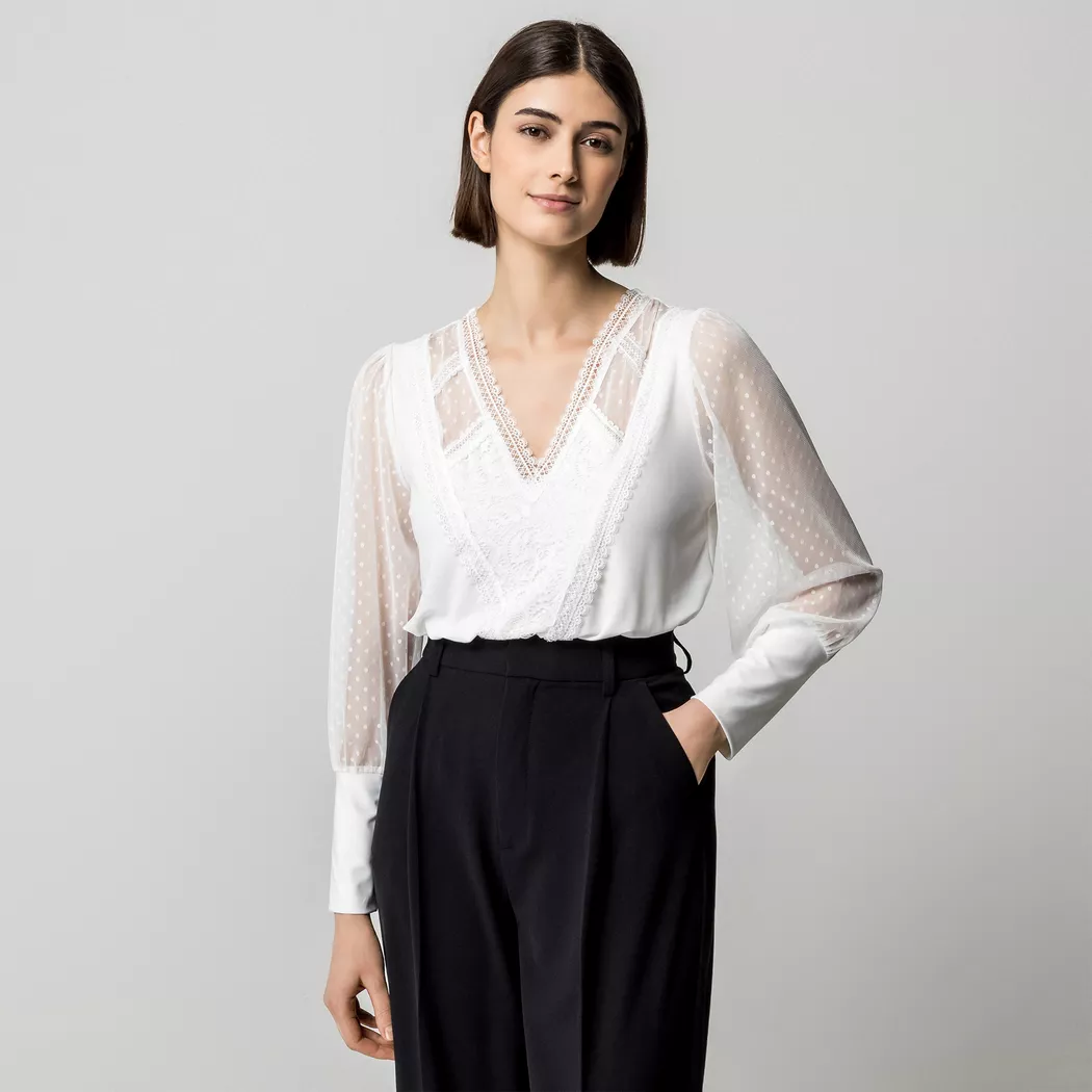 Morgan - T-Shirt, für Damen, Leinen, Größe S 2