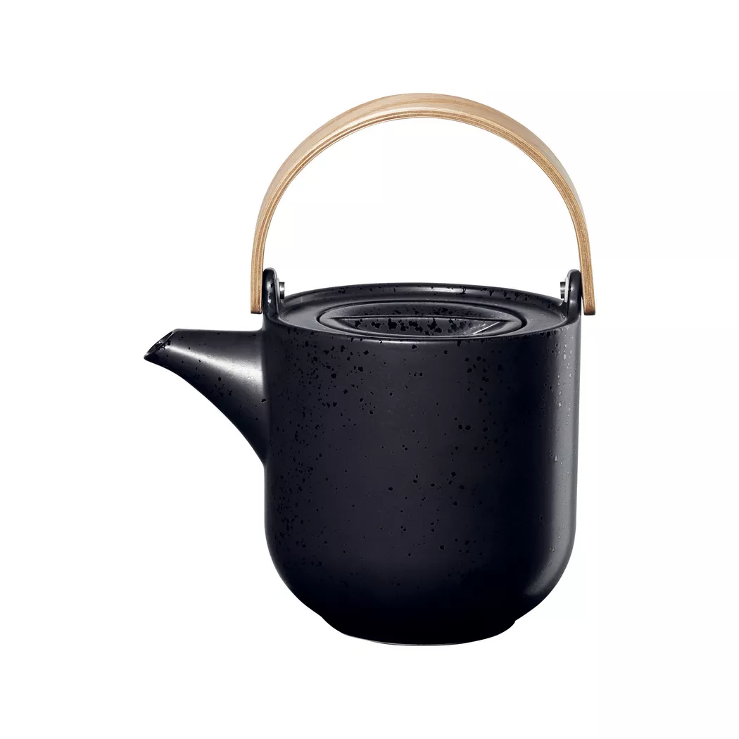Asa Selection Coppa Teapot Wood Handle 1l Black