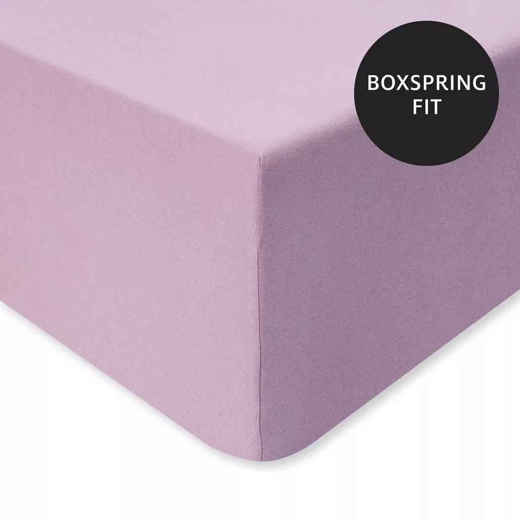 Manor - Fixleintuch, Unico Fixleintuch, 120-130 x 200 x 30 cm, Lila