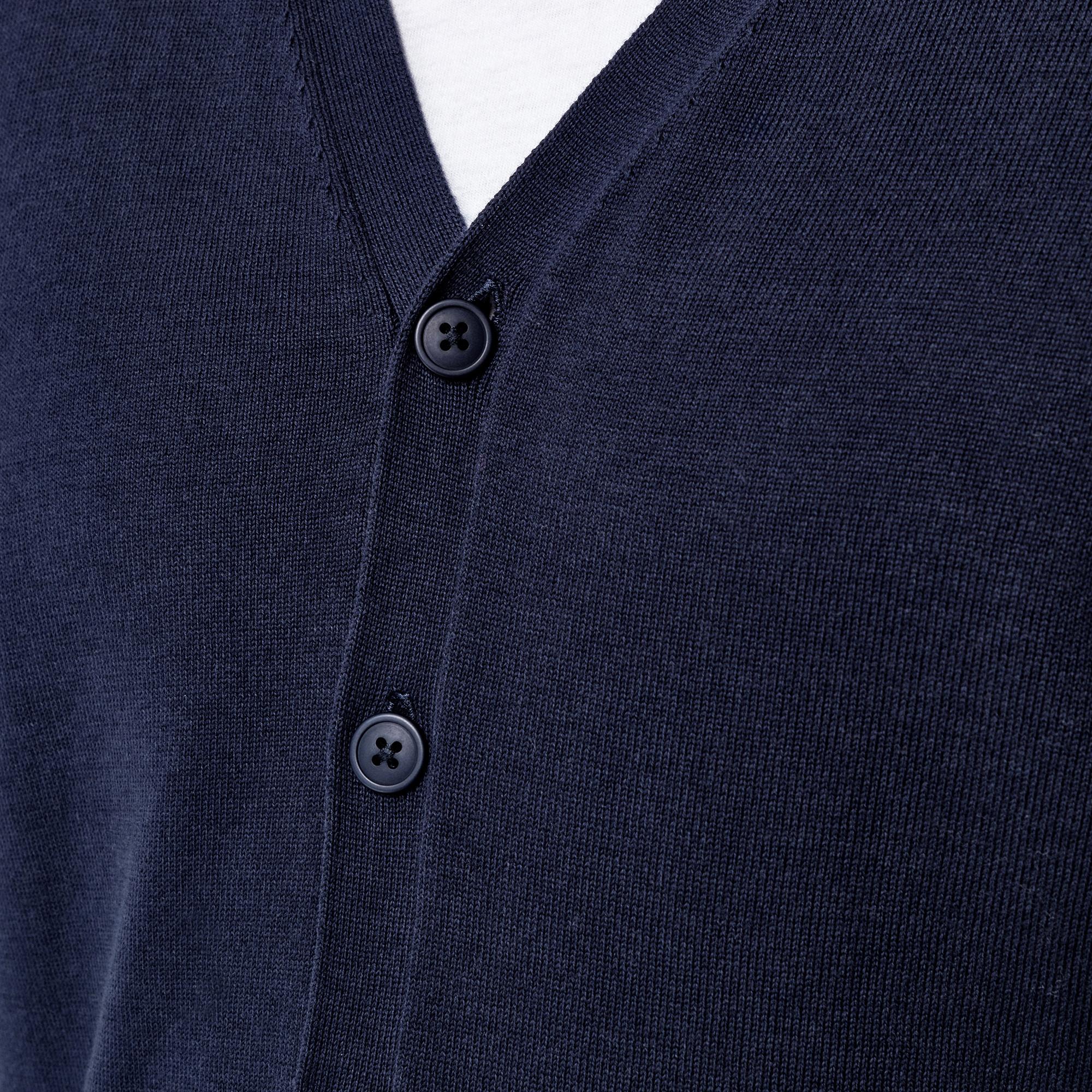 Manor Man Cardigan Scollo a V Regular Fit  