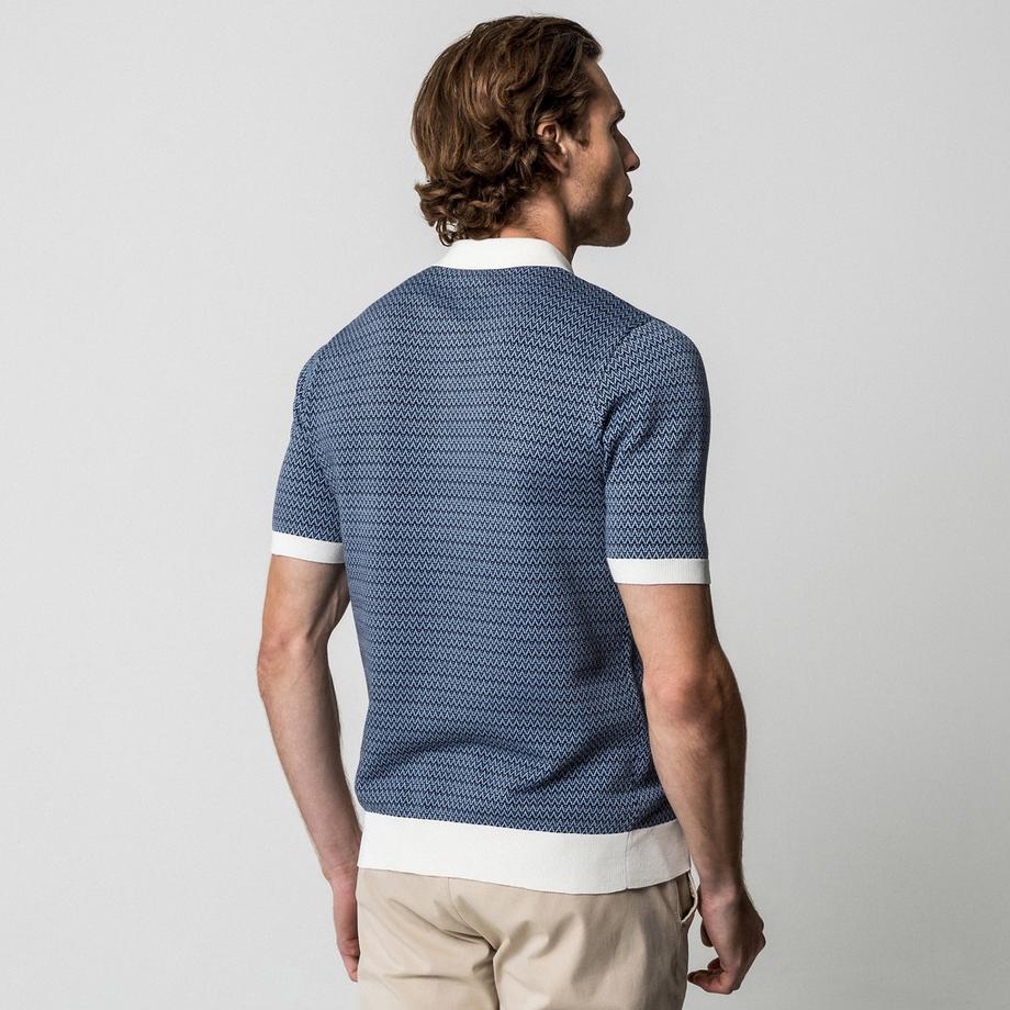 Manor Man Pull Polo Court Motif  