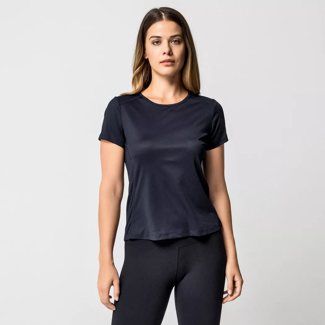 Manor Sport - T-Shirt, kurzarm, für Damen, Black, Größe S 3