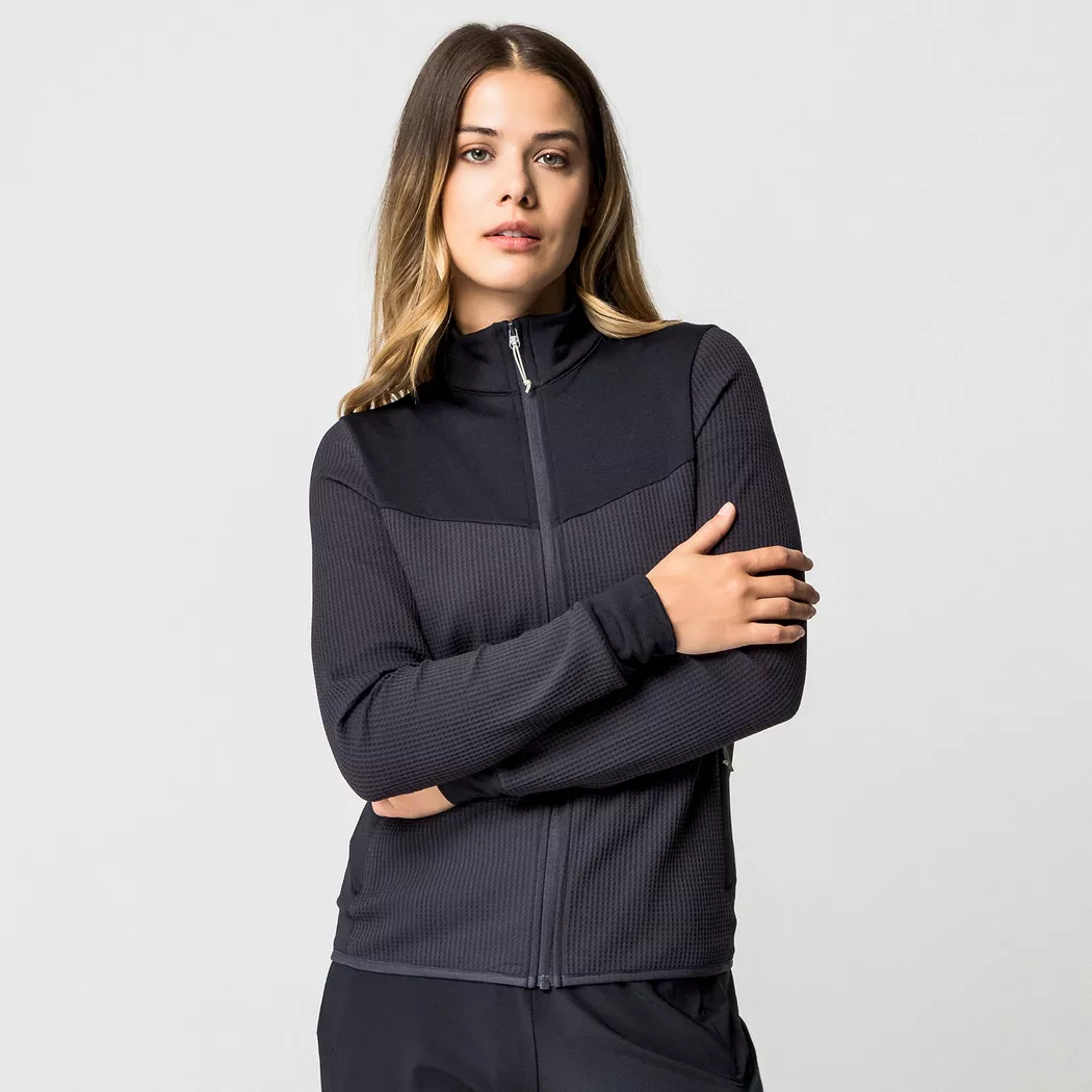 Manor Sport - Sweatjacke, für Damen, Black, Größe S